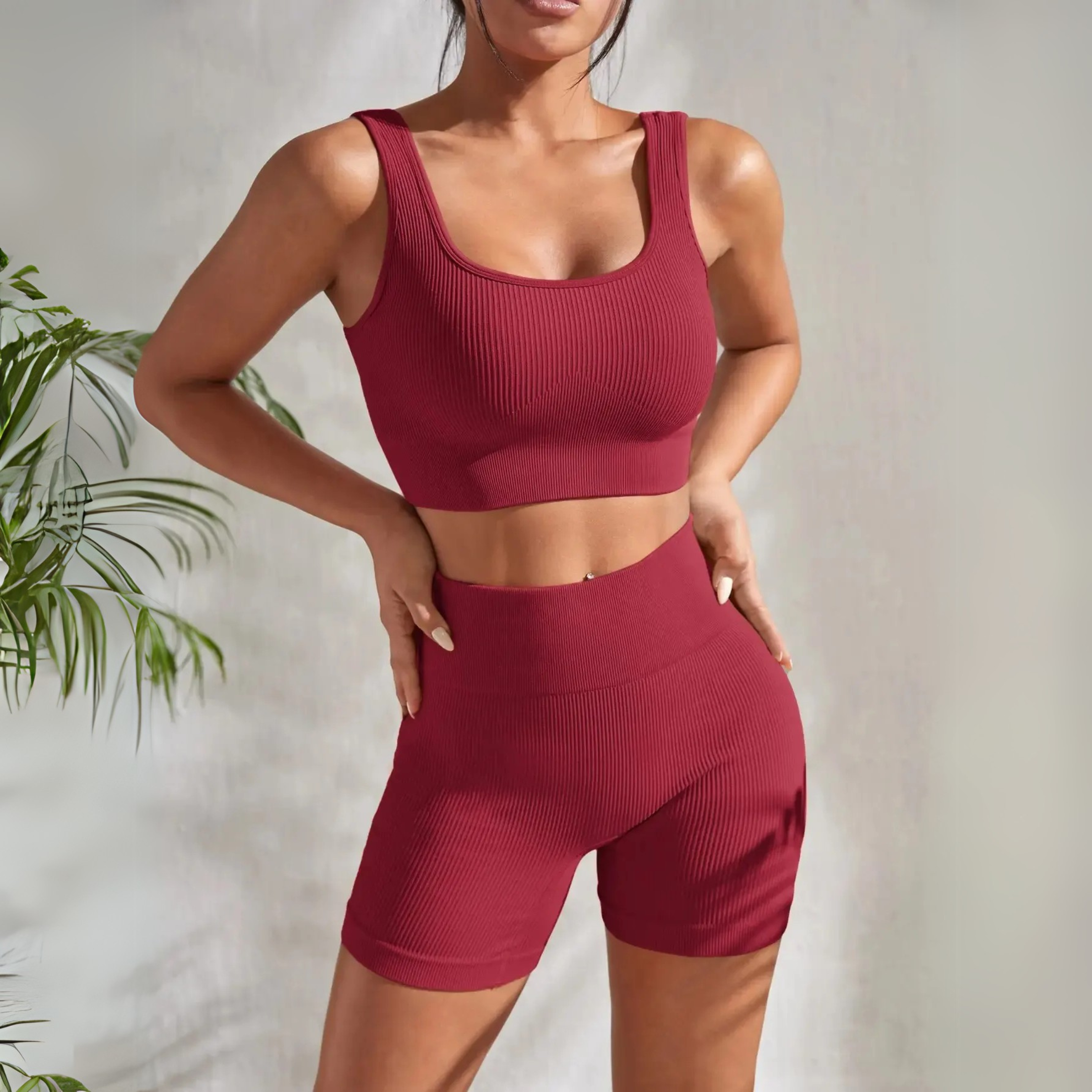 Ribbed Workout Set